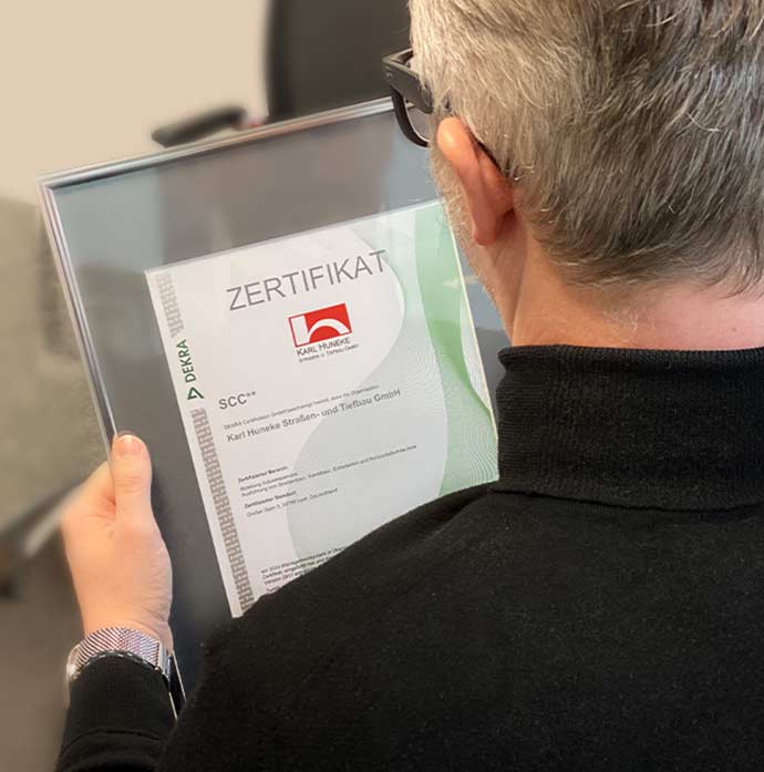 huneke-zertifikate Zertifikate & Zulassungen von Huneke