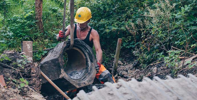 Ausbildung zum Kanalbauer bei Huneke